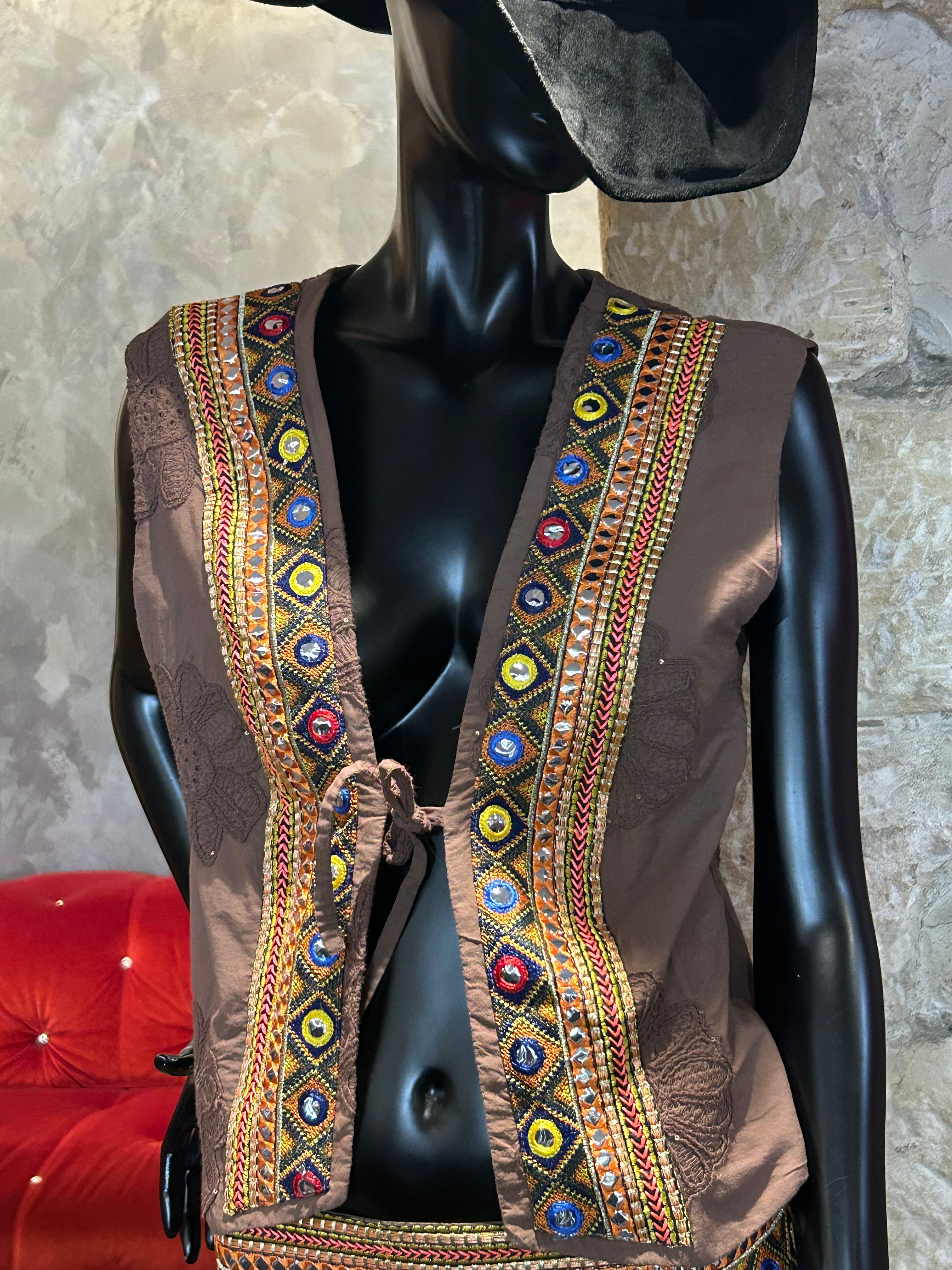 GILET HIPPY CHIC
